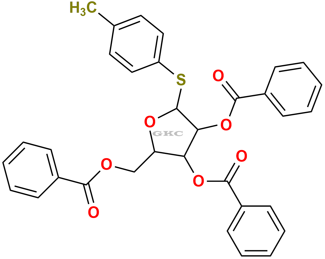 p-Tolyl 2,3,5-tri-O-benzoyl-1-thio-alpha-D-arabinofuranoside